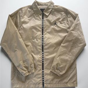 Air Jordan Essential’s - Woven Basketball Jacket - Men’s Medium - Tan